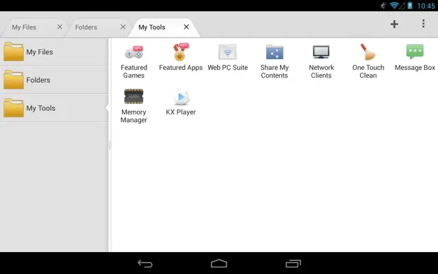 File Expert HD android App screenshot 1